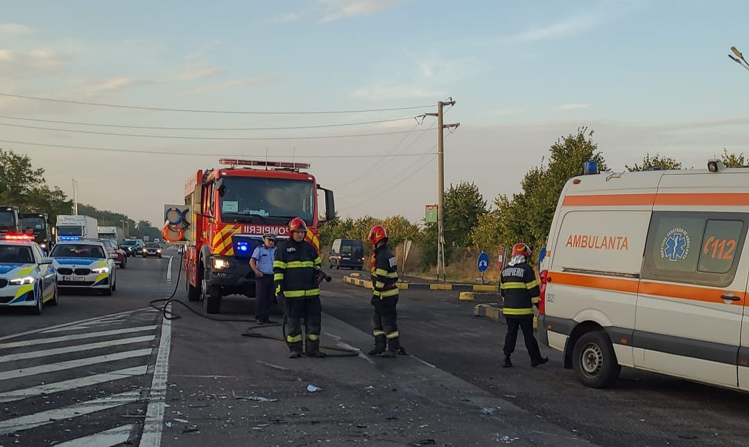 N Aceast Diminea Accident Rutier Pe Dn N Zona Localit Ii