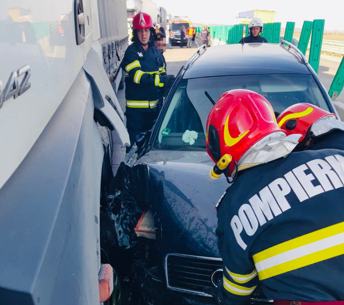 Accident Rutier Soldat Cu O Victim Pe Oseaua De Centur A